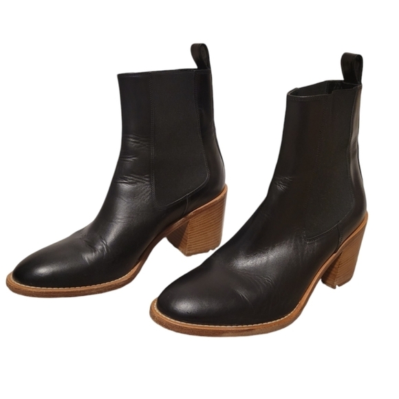 Jenni Kayne Leather Frankie Chelsea Ankle Boot Msrp $595 Women's Size 37 = US 7 - Picture 8 of 14